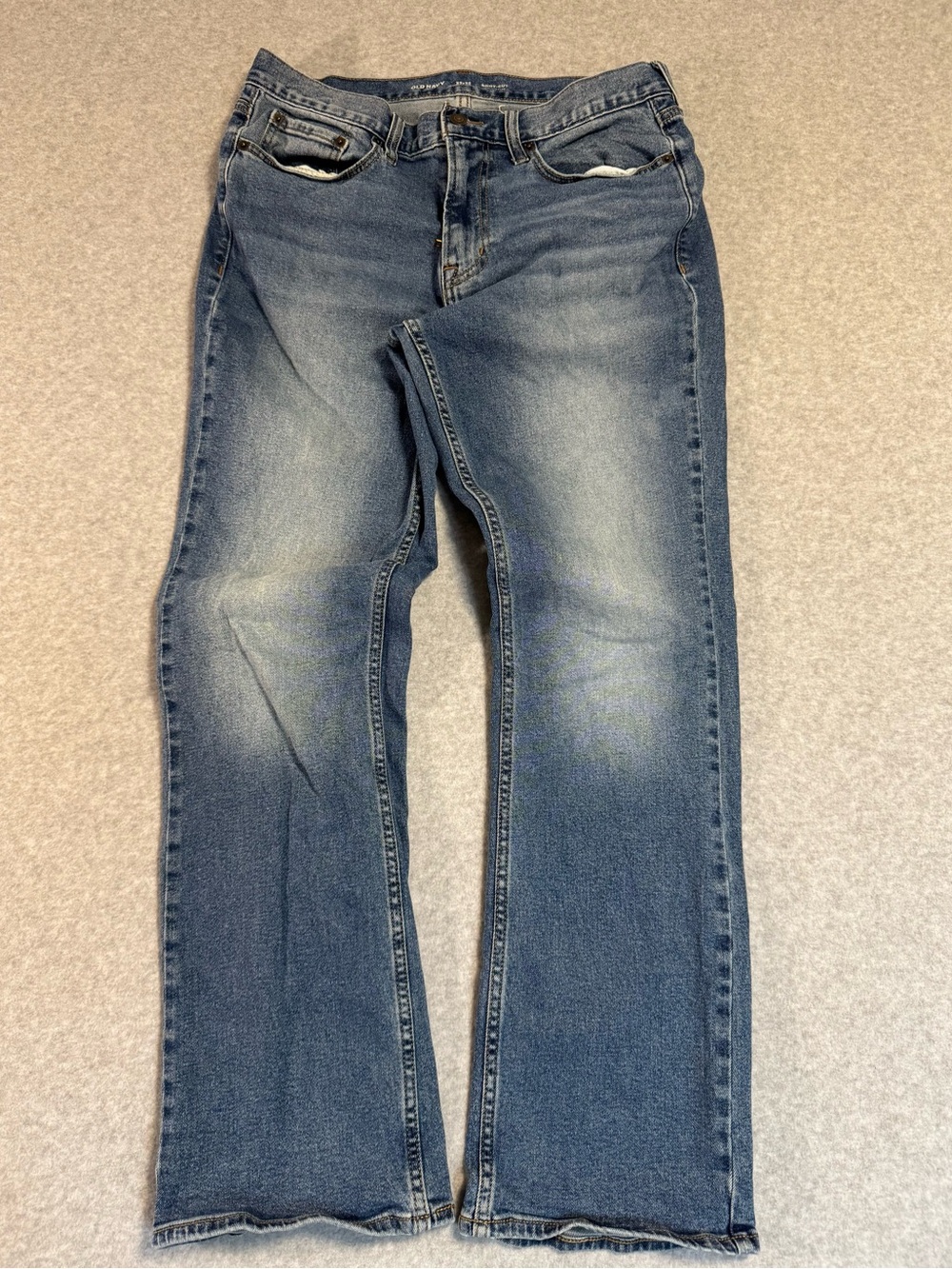 Old Navy Men's Blue Bootcut Jeans